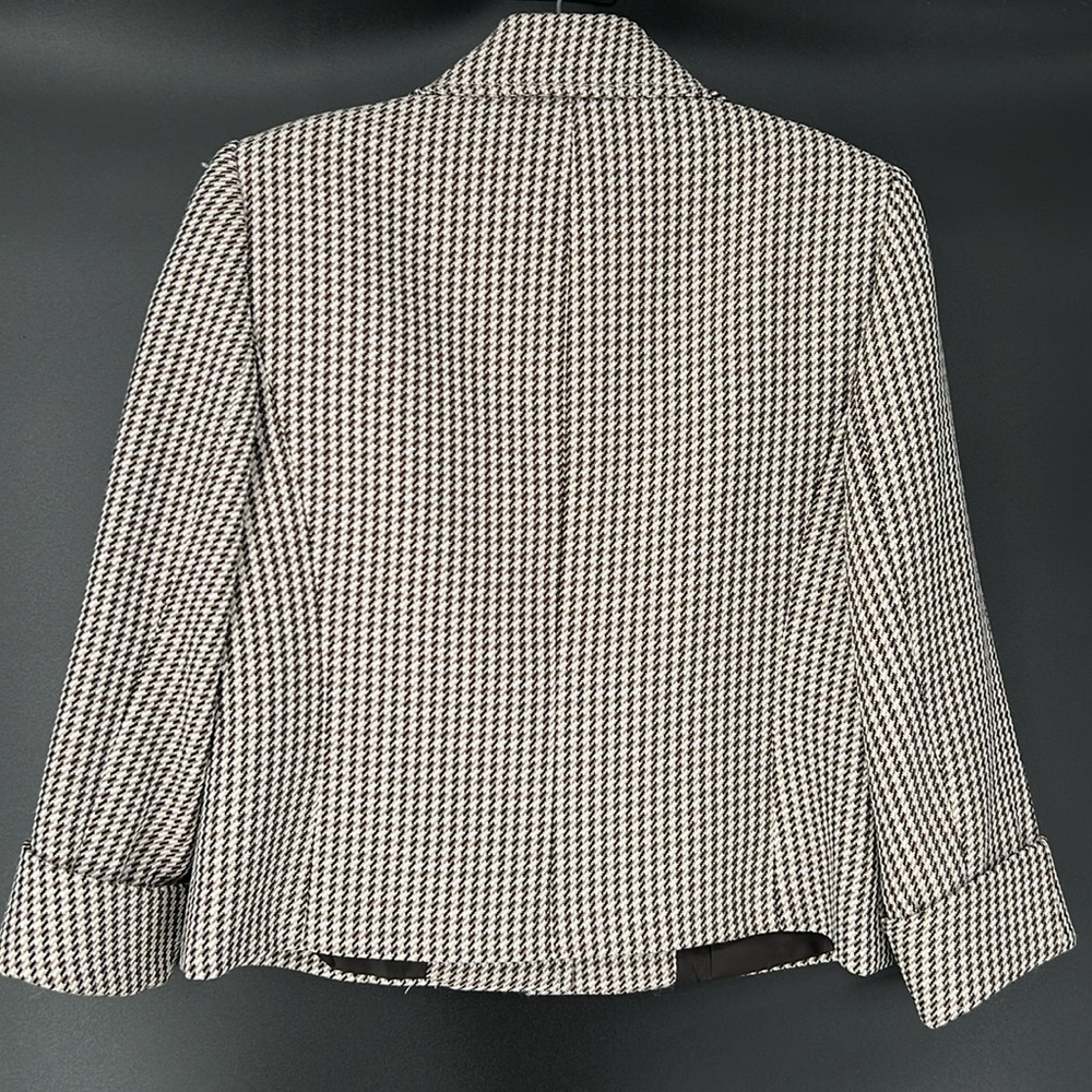 TAHARI HOUNDSTOOTH BLAZER‎ - Picture 5 of 7